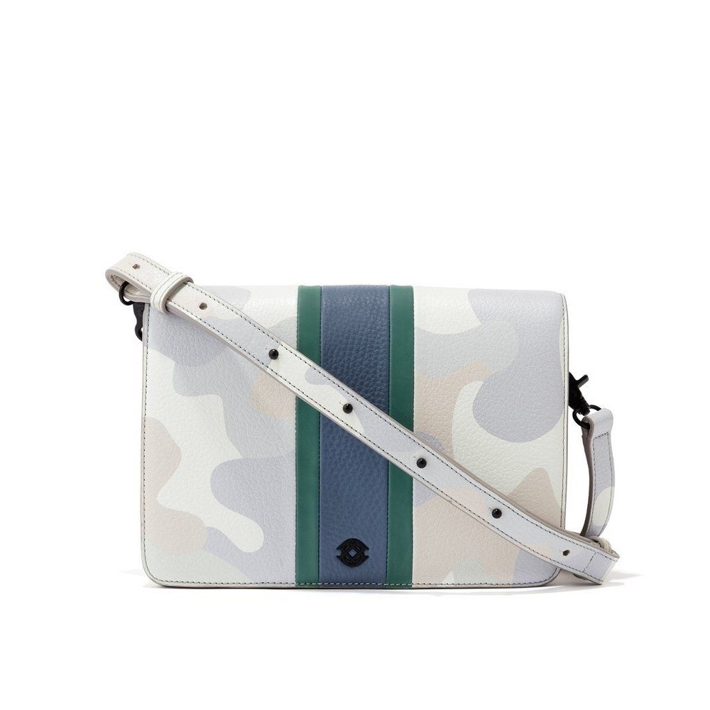 DAGNE DOVER ANDRA CROSSBODY HAZE CAMO STRIPE / MEDIUM